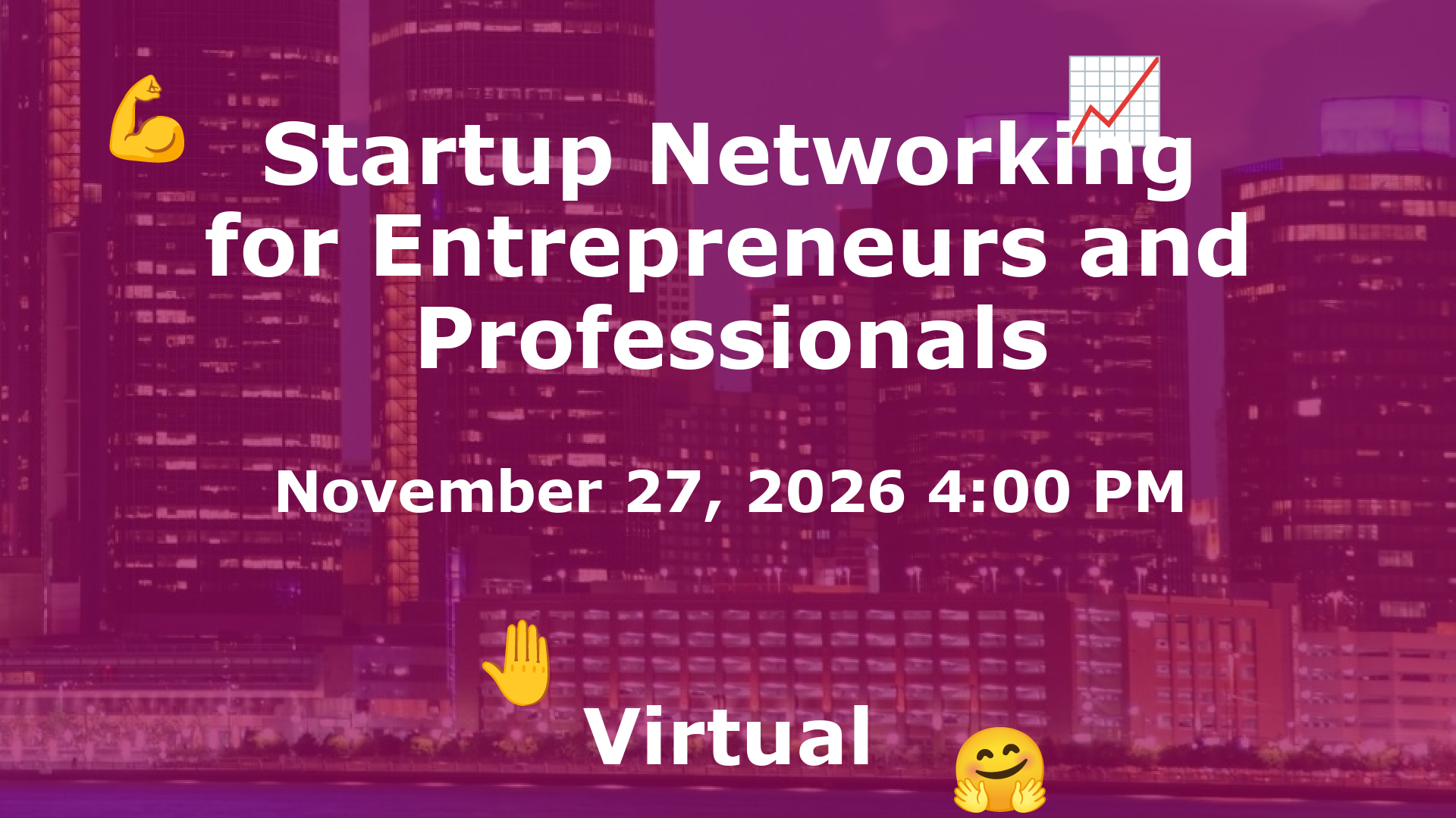 Startup Networking for Entrepreneurs and Professionals event image
